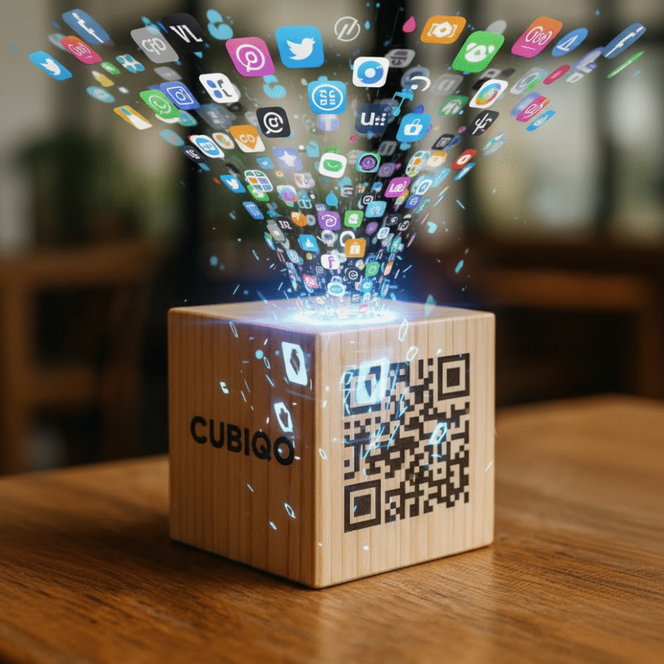 Cubiqo som brygga mellan det digitala och det fysiska.